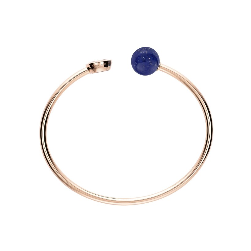 Chopard Happy Diamonds Planet, rose gold, diamond and lapis lazuli bracelet, size S