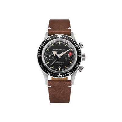 Montre Nivada Grenchen Chronomaster Broad Arrow Mark II 86056M14LC