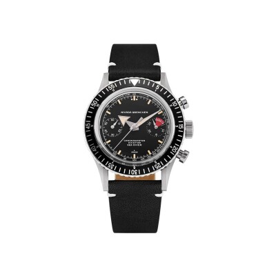 Montre Nivada Grenchen Chronomaster Broad Arrow Mark II 86056M15LC