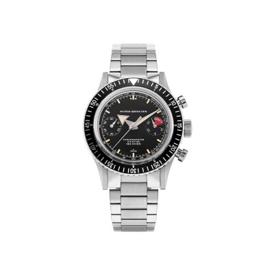 Montre Nivada Grenchen Chronomaster Broad Arrow Mark II 86056M20LC