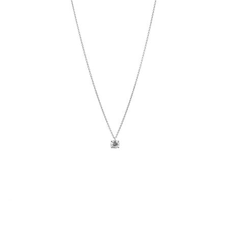 Pendentif Isabelle Barrier en or blanc et diamant de 1.04ct 