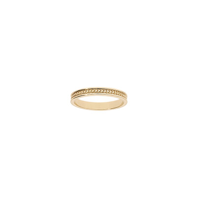 Alliance en vermeil, taille 54
