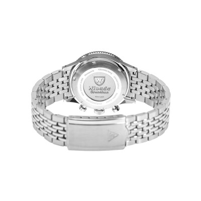 Montre Nivada Grenchen Chronoking Mecaquartz Salmon 87043Q04