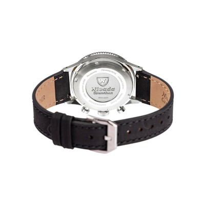 Montre Nivada Grenchen Chronoking Mecaquartz Salmon 87043Q17