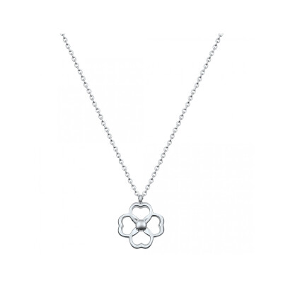 Collier Phebus Fleur en acier