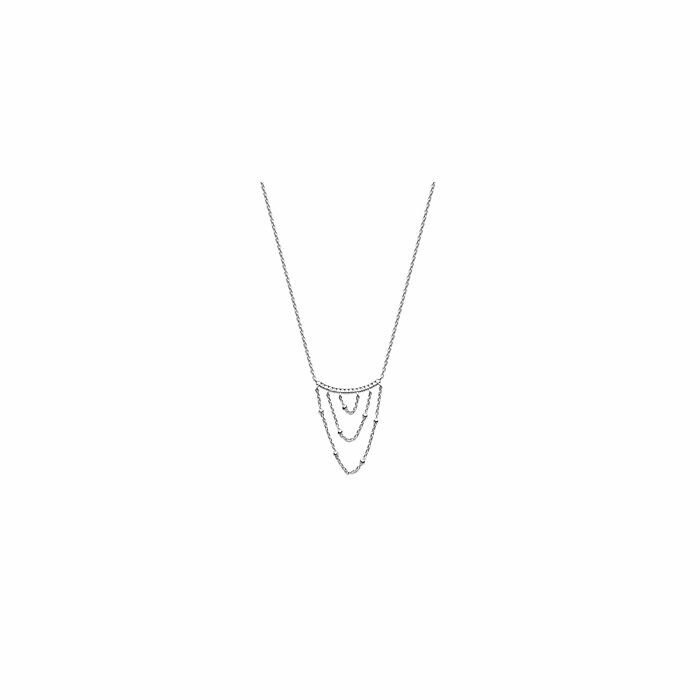 Collier en argent, longueur de 45cm