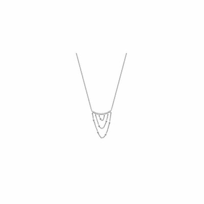 Collier en argent, longueur de 45cm