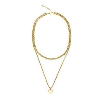 Collier Phebus en métal doré