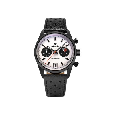 Montre Nivada Grenchen Datomaster Black Mecaquartz Limited Edition 88008Q10