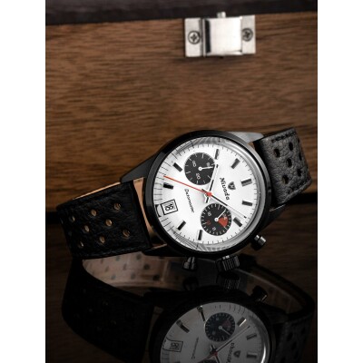 Montre Nivada Grenchen Datomaster Black Mecaquartz Limited Edition 88008Q10