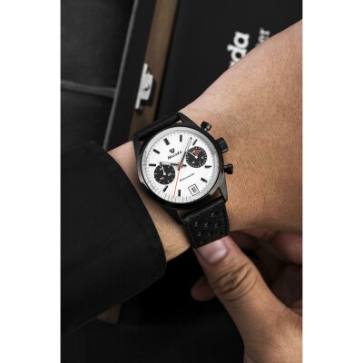 Montre Nivada Grenchen Datomaster Black Mecaquartz Limited Edition 88008Q10