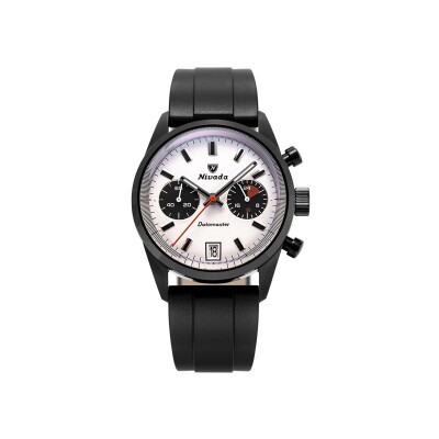Montre Nivada Grenchen Datomaster Black Mecaquartz Limited Edition 88008Q33
