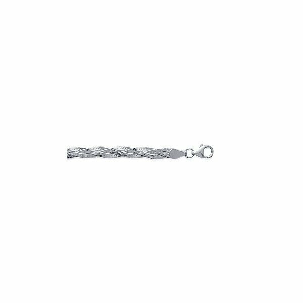 Bracelet en argent, 18cm