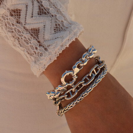 Le bracelet argent Yumé