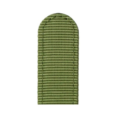 Bracelet montre Rochet Field en nylon kaki, anse d'clic - 22mm