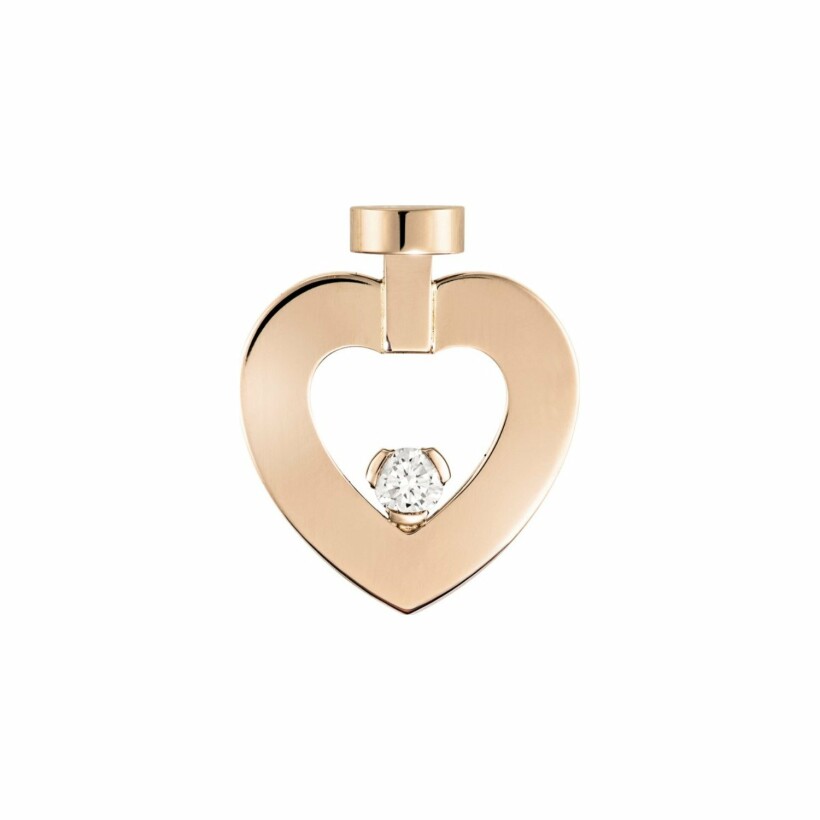 FRED Pretty Woman single earring, rose gold set with a diamond