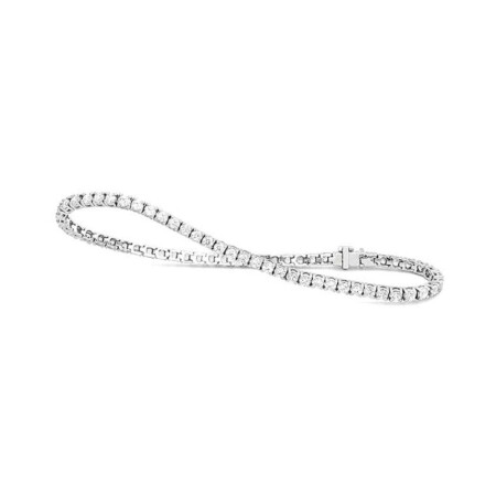 Bracelet Raynal Rivière en or blanc et diamants