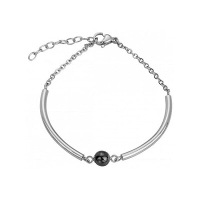 Bracelet Ceranity en céramique et acier