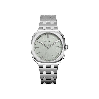 Montre Pequignet Concorde Argent 40mm