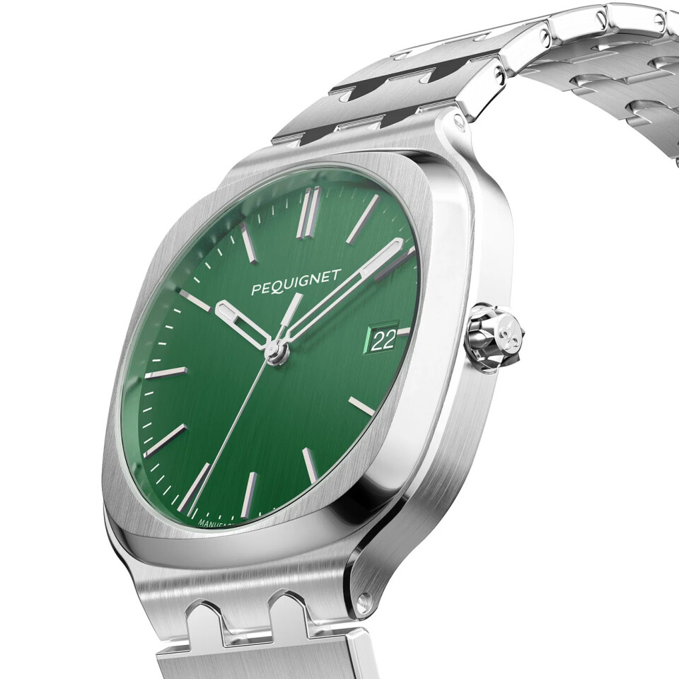 Montre Pequignet Concorde Vert Impérial 40mm