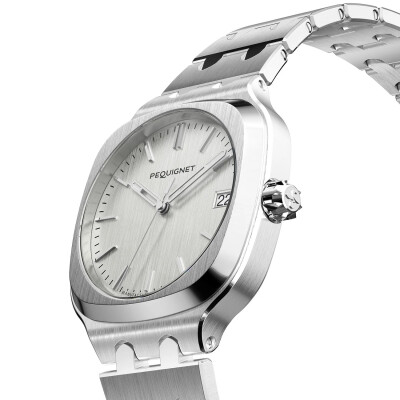 Montre Pequignet Concorde Argent 36mm