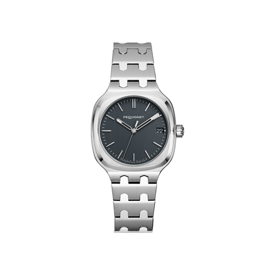 Pequignet Concorde Charcoal Grey 36mm watch