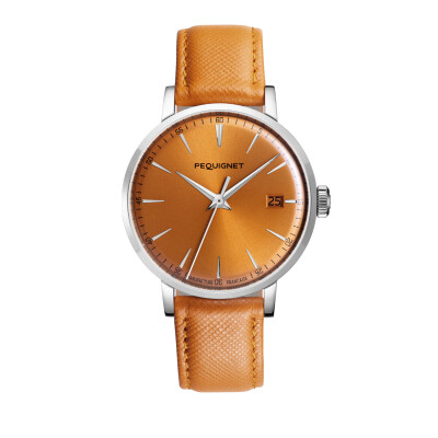 Montre Pequignet Attitude Orange Provence 9060403CO