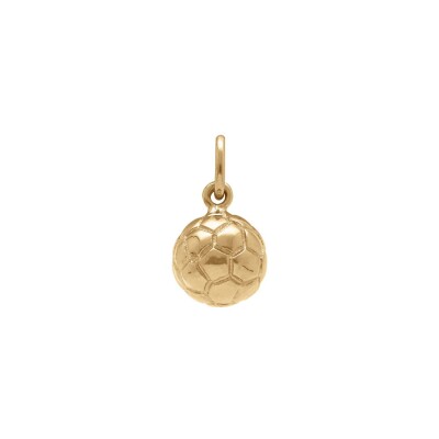 Pendentif petit Ballon Foot en plaqué or
