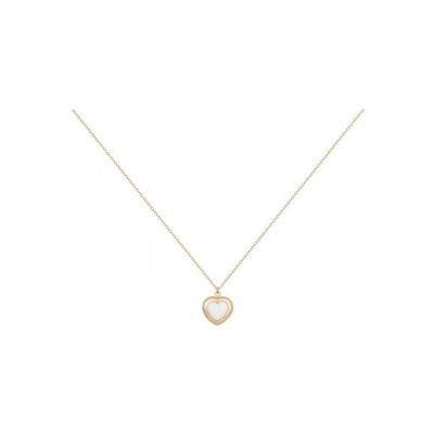 Collier mono-motif Ceranity en métal doré et céramique