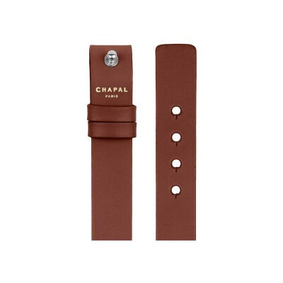 Bracelet de montre Kelton x Chapal Brun