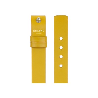 Bracelet de montre Kelton x Chapal Jaune moutarde