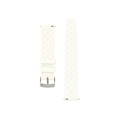 Bracelet de montre Kelton 1955 Tropic Blanc 18mm