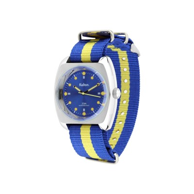 Montre Kelton RC 2 Nato Bleu-jaune
