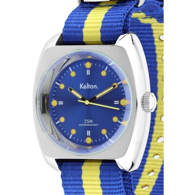 Montre Kelton RC 2 Nato Bleu-jaune
