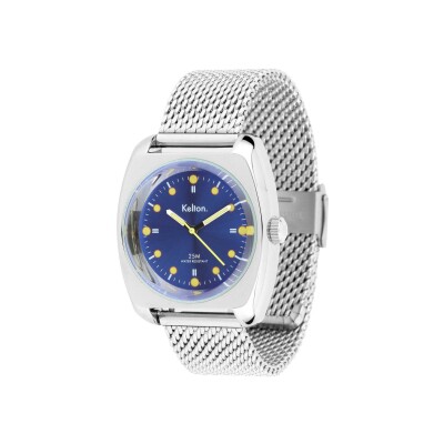Montre Kelton RC 2 bleu-jaune Mesh

