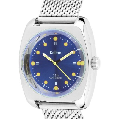 Montre Kelton RC 2 bleu-jaune Mesh
