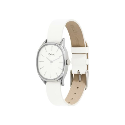 Montre Kelton Colorama blanc