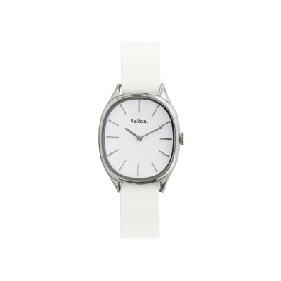 Montre Kelton Colorama blanc