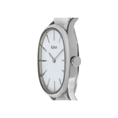 Montre Kelton Colorama blanc