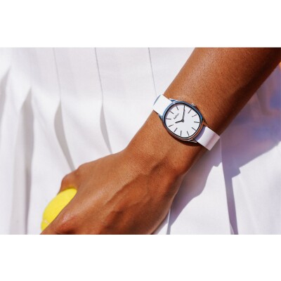 Montre Kelton Colorama blanc