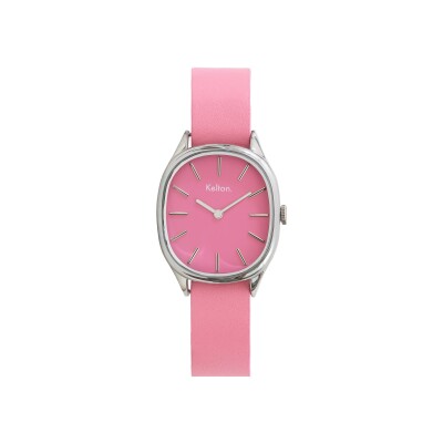 Montre Kelton Colorama rose	