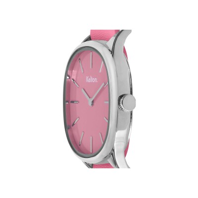 Montre Kelton Colorama rose	