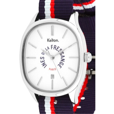 Montre Kelton x Ines de la Fressange Grande Colorama Sport Navy