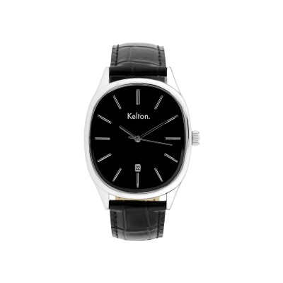 Montre Kelton Grande Colorama noire