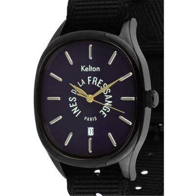Montre Grande Colorama Minuit Kelton x Ines de la Fressange Paris
