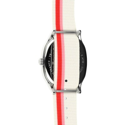 Montre Kelton x Ines de la Fressange Colorama Grande Rose-rouge
