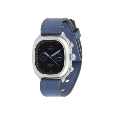 Montre Kelton x Chapal Chronographe 1972 - Skyblue