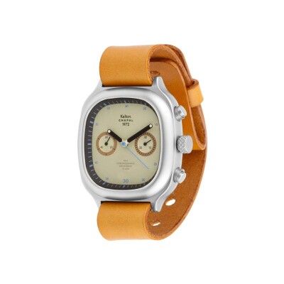 Montre Kelton x Chapal Chronographe 1972 - Skysand