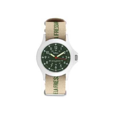 Montre Solaire Field Sand Kelton x Ines de la Fressange Paris
