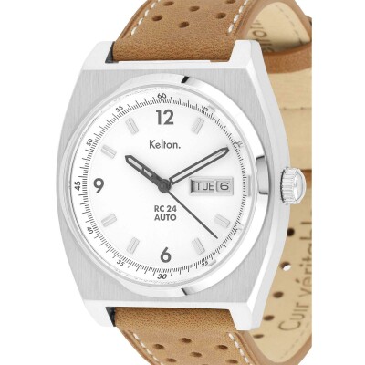 Montre Kelton RC 24 Auto Blanche